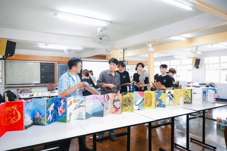 ラーチャパット大学 アート交流プロジェクト(タイ/チェンマイ)の風景