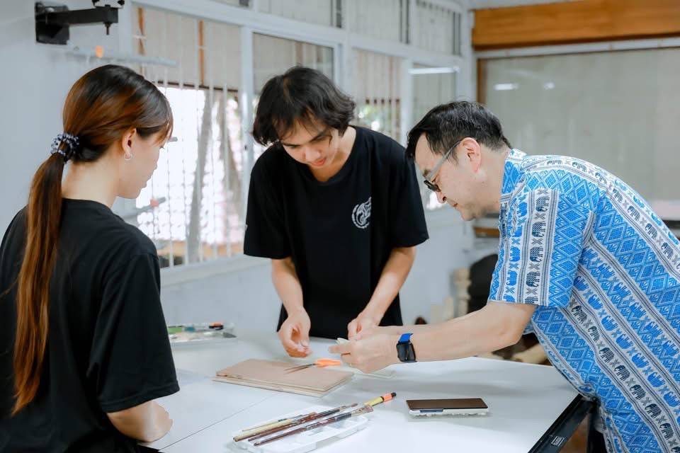 ラーチャパット大学 アート交流プロジェクト(タイ/チェンマイ)の風景